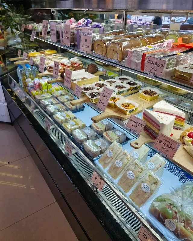 다양한 종류의 빵들