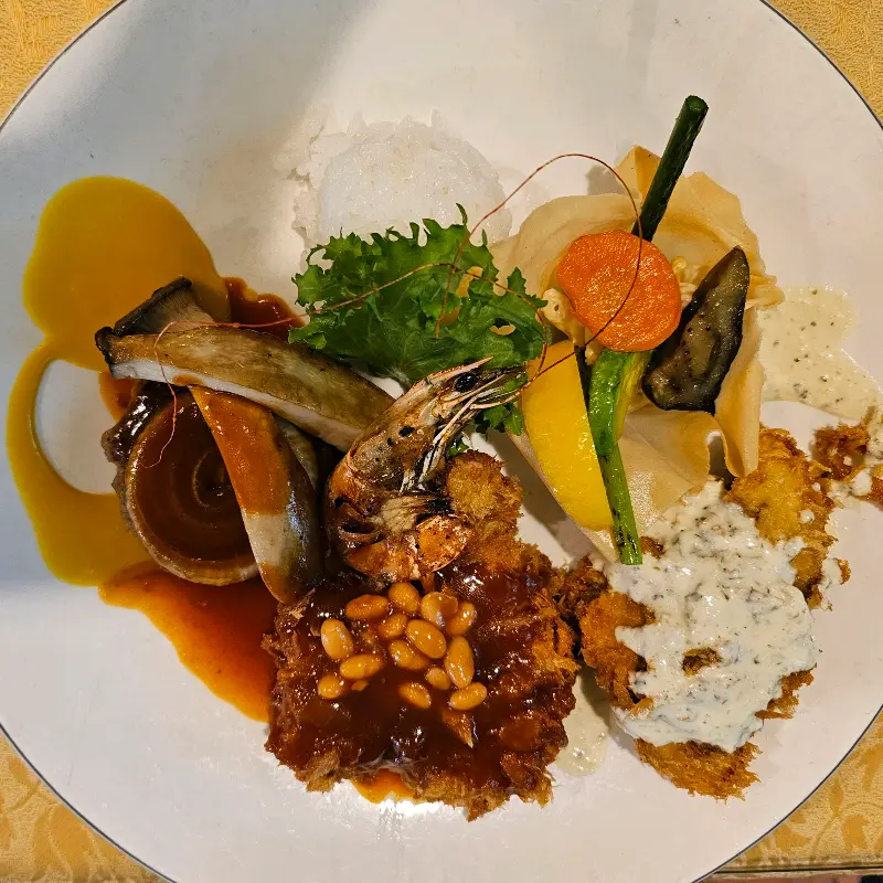 다채로운 오륙정식의 모습