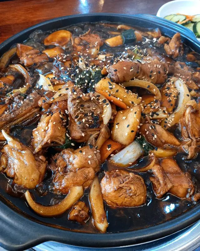 푸짐한 안동찜닭