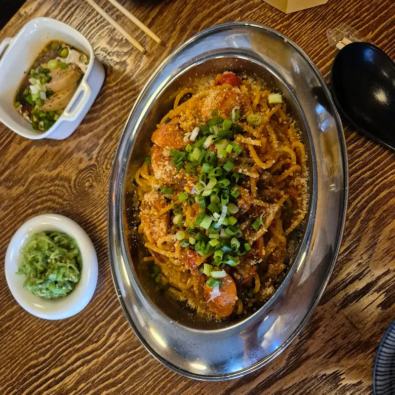 가지 튀김 요리