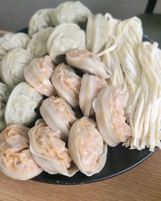 푸짐한 만두