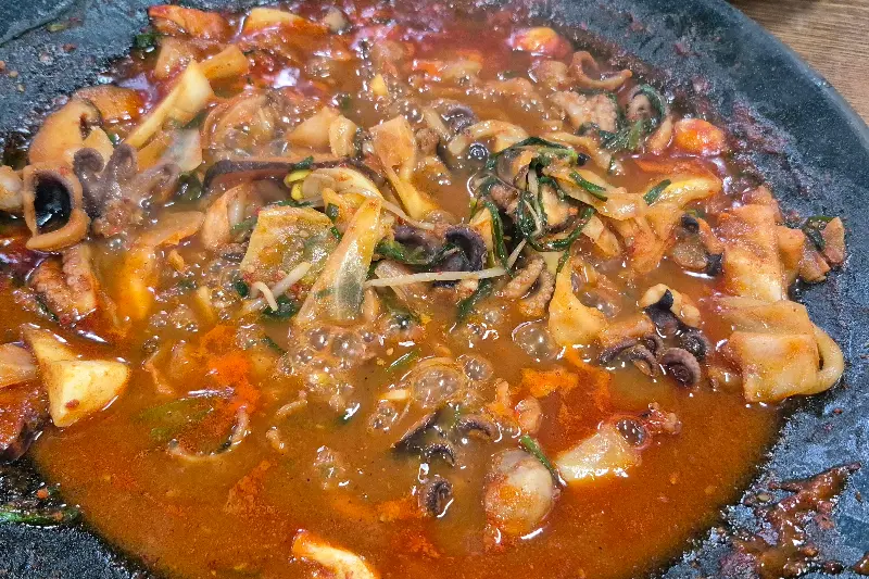 매콤한 쭈꾸미 볶음