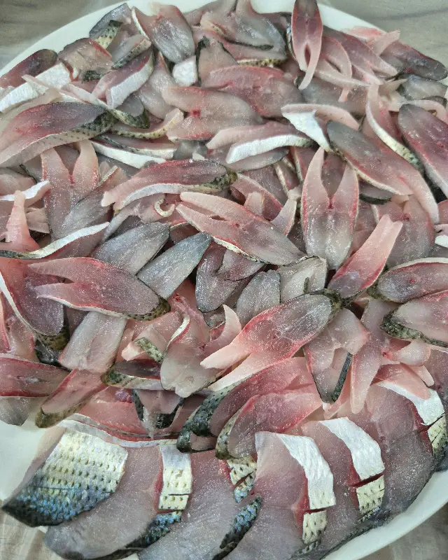 신선한 재료 손질