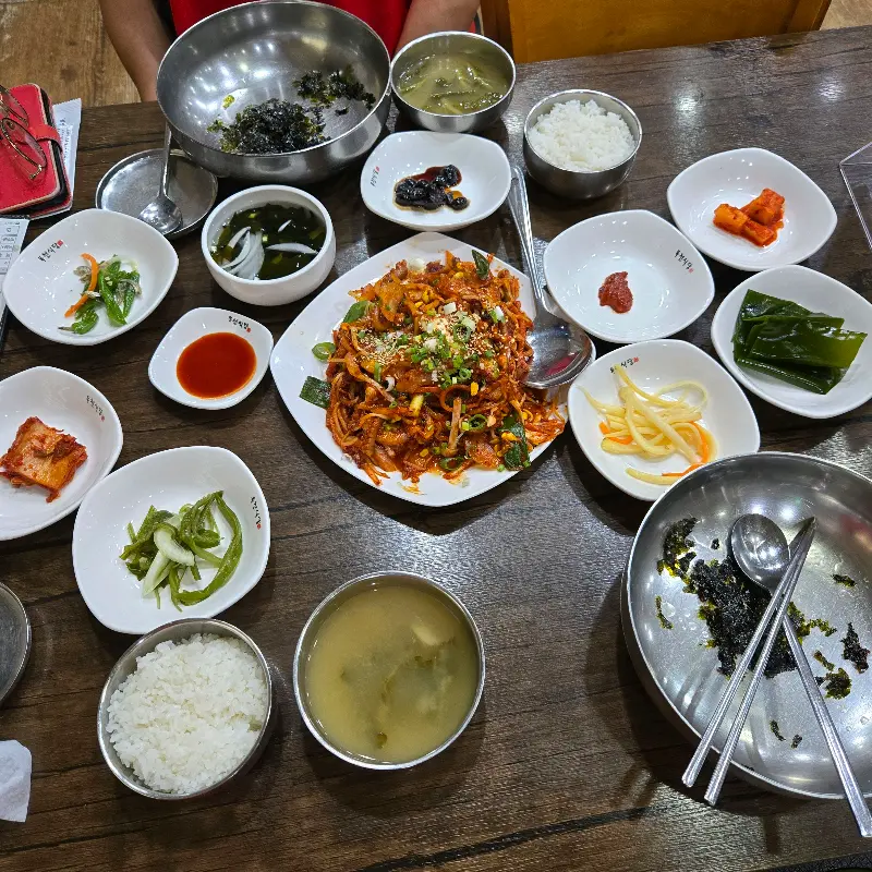 푸짐한 한 상 차림