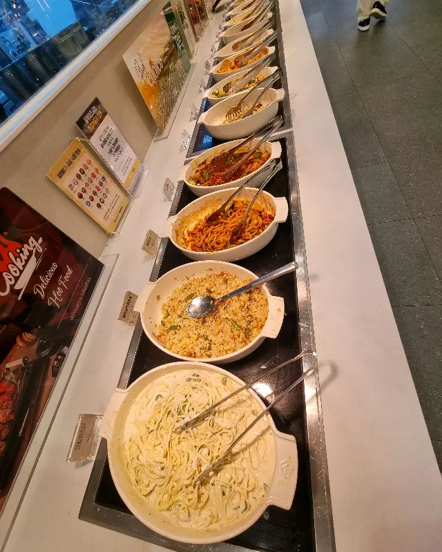 샐러드바 핫푸드 코너