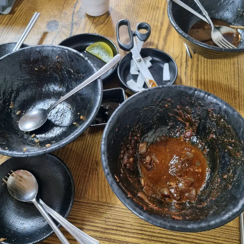 다래향에서 맛있는 식사를 마치고 난 후