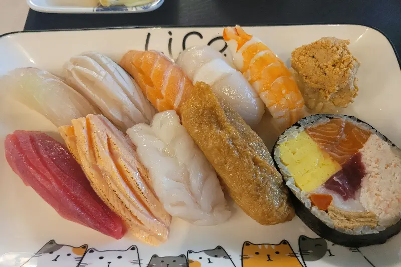 초밥지음의 오마카세 초밥 구성