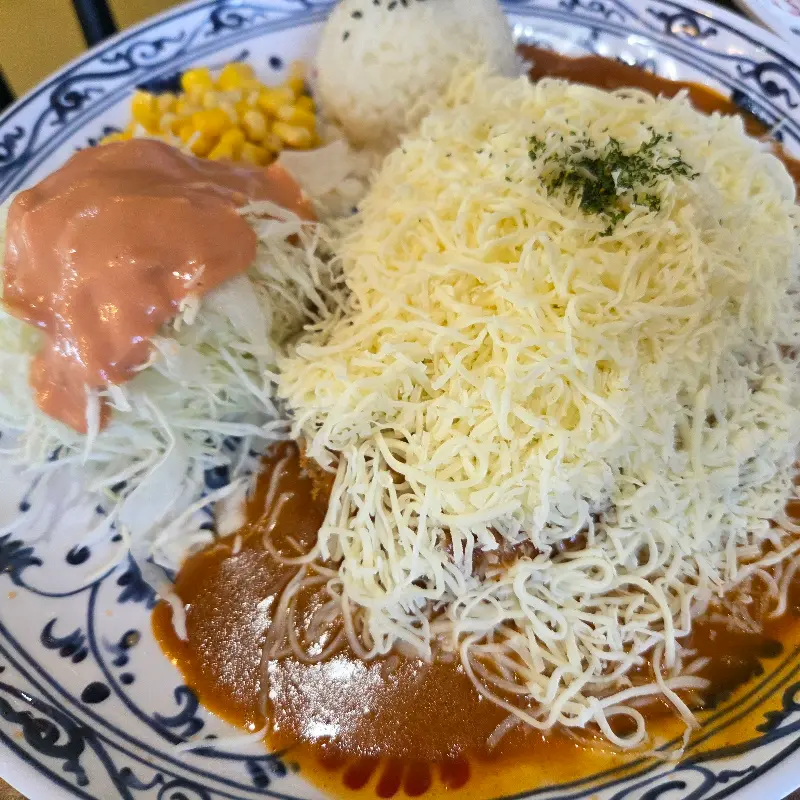 치즈 폭탄 눈꽃 치즈 돈까스