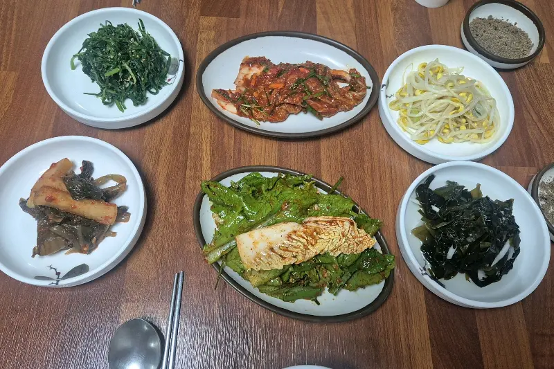 남구식당 밑반찬