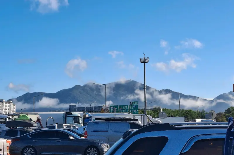 김천 시내 전경