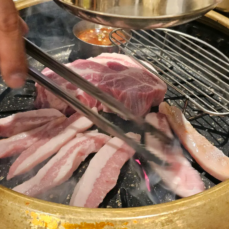 맛있게 구워진 LA갈비