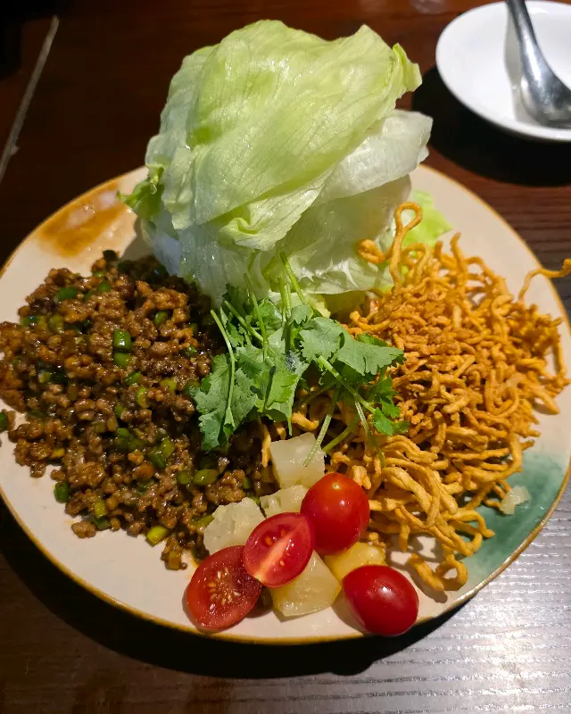 신신초마 고기볶음 양상추