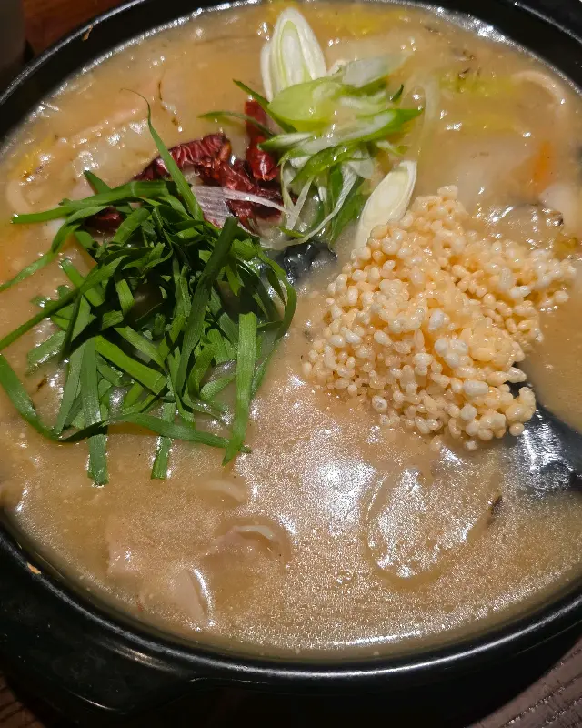 신신초마 짬뽕 국물