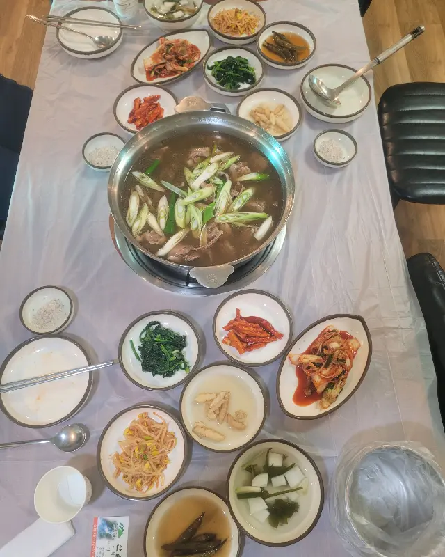 푸짐한 한 상 차림