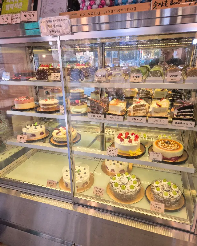케이크 쇼케이스