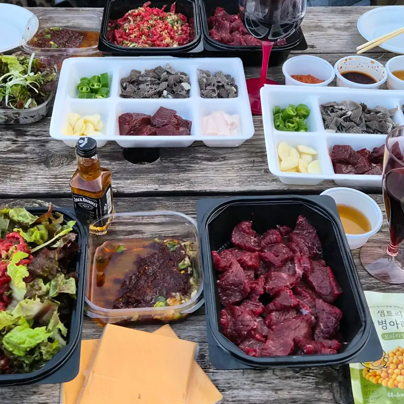 푸짐한 한 상 차림