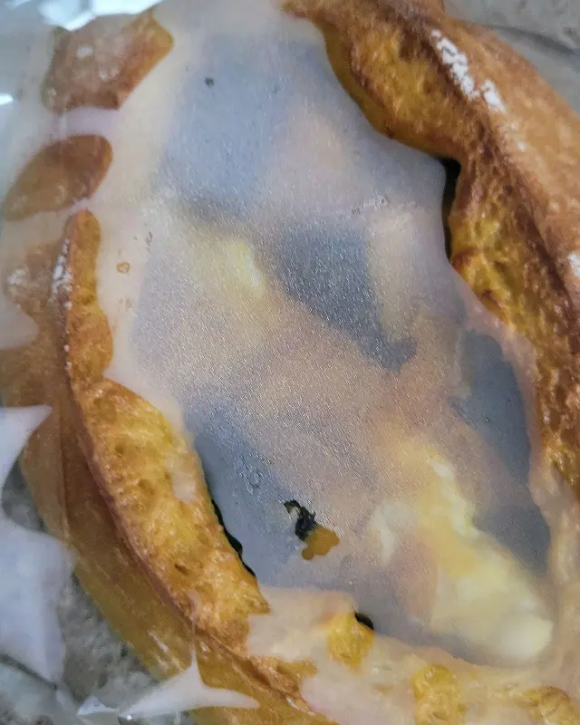 포장된 빵의 모습