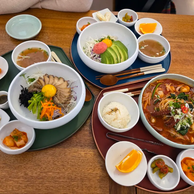 아보카도 명란 비빔밥