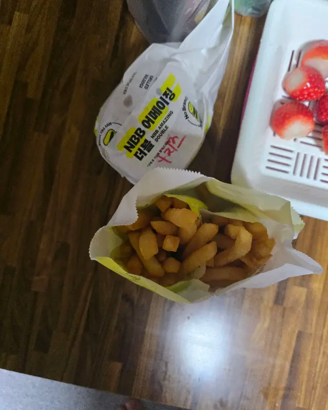 노브랜드버거 감자튀김