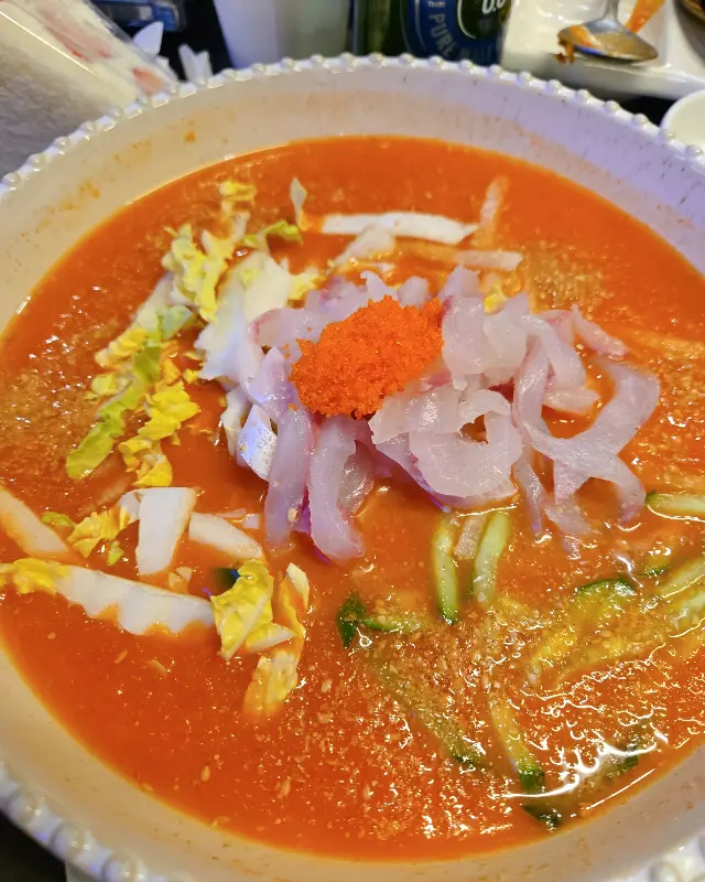 클램하우스 물회