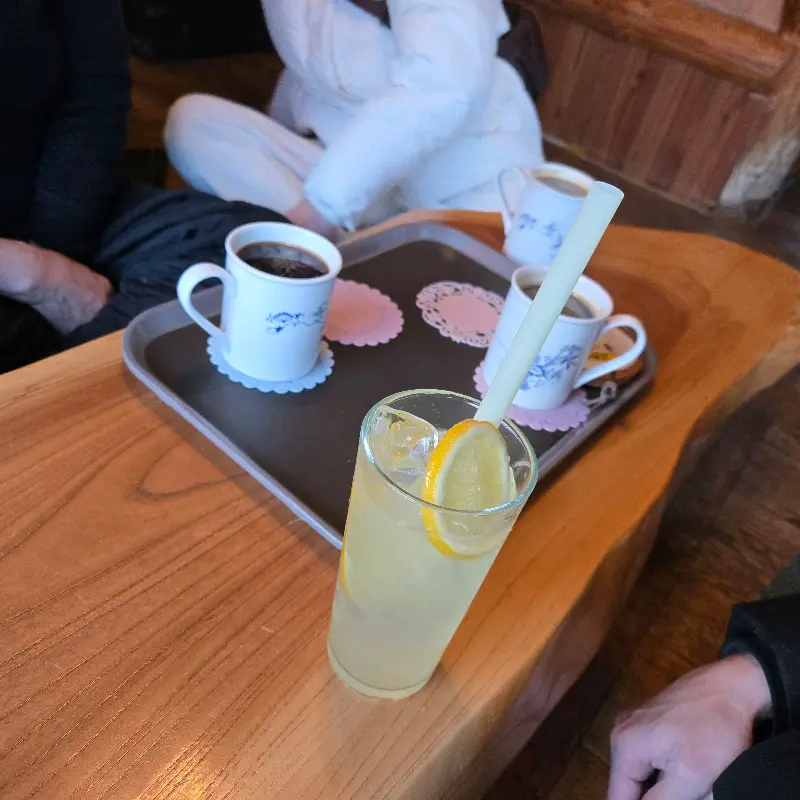 카페 내부의 아늑한 모습