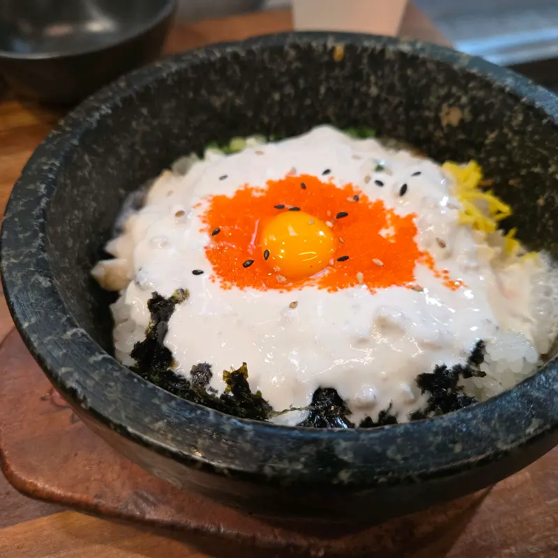 소고기 치즈 알밥