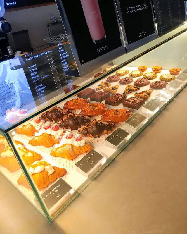 다양한 디저트 메뉴