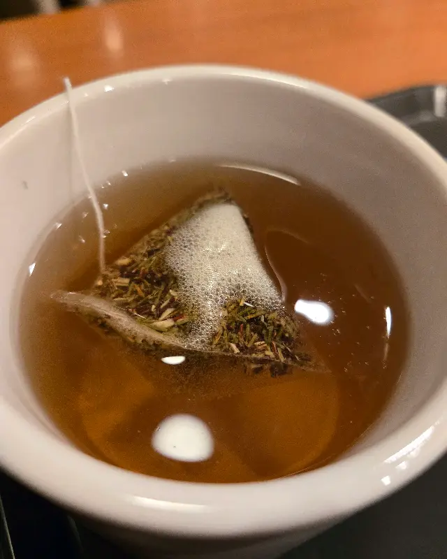 따뜻한 유자차 한 잔