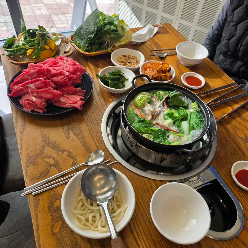 푸짐한 한 상 차림