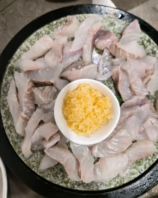 세꼬시를 가까이에서 찍은 사진