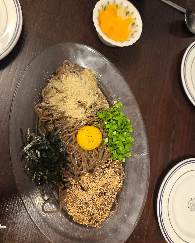 들기름 메밀국수