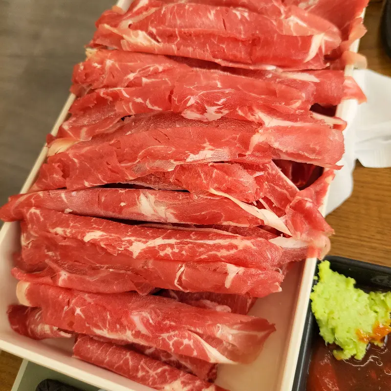 소고기 샤브샤브