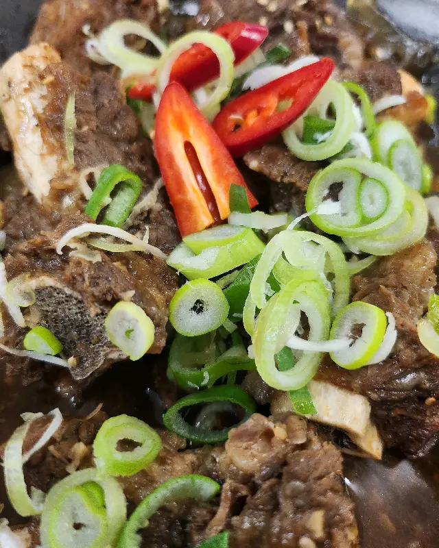 매콤한 매운 갈비찜