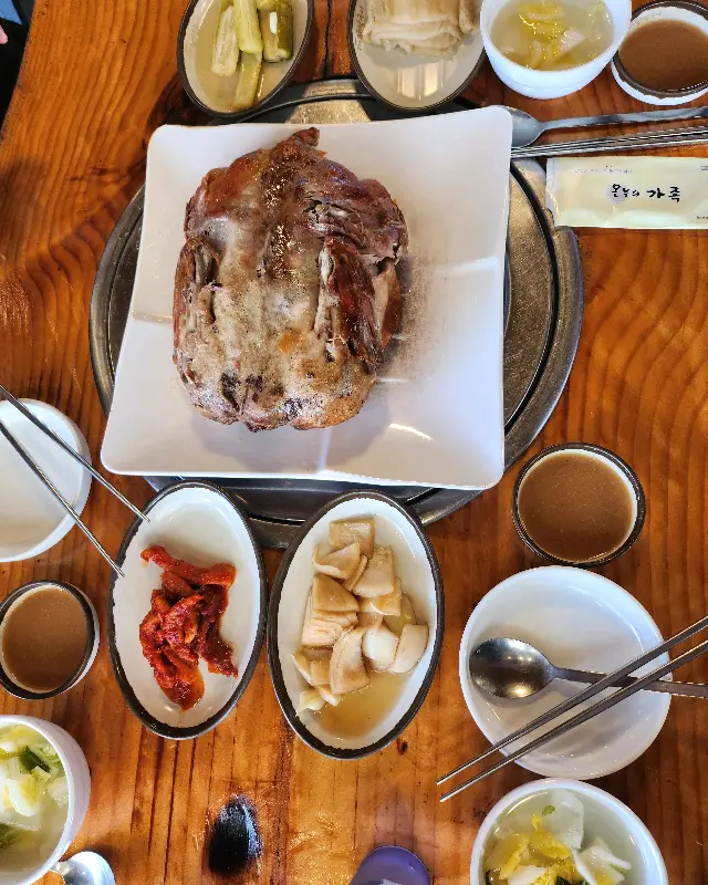 온누리장작구이 한상차림