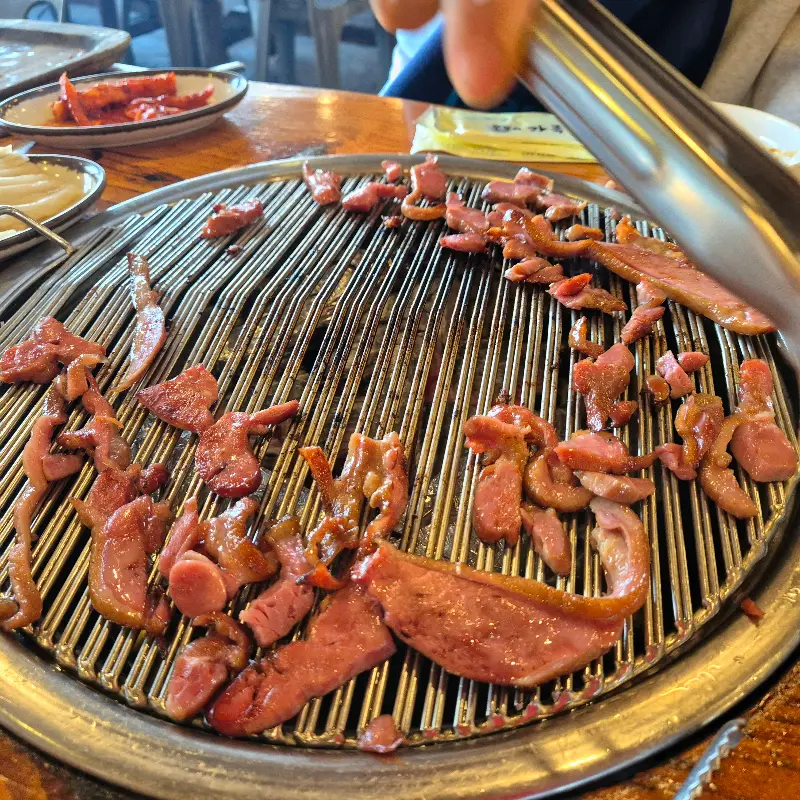 오리 훈제 구이