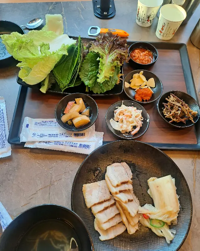 해선가의 메뉴판