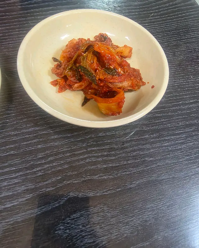 기본 반찬 김치