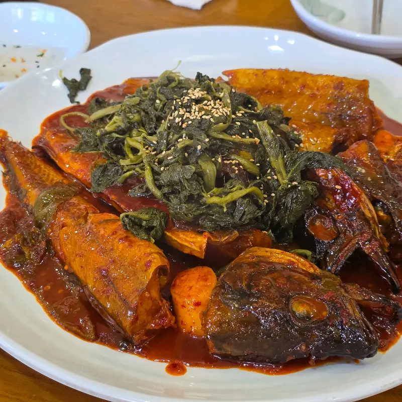 코다리 시래기 조림