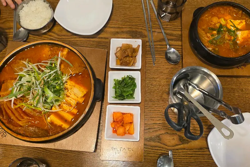 THE GRACE97의 전체적인 테이블 세팅