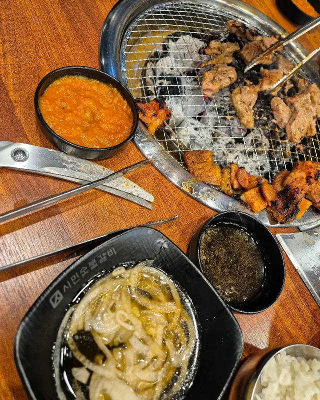 갈비와 곁들여 먹는 소스