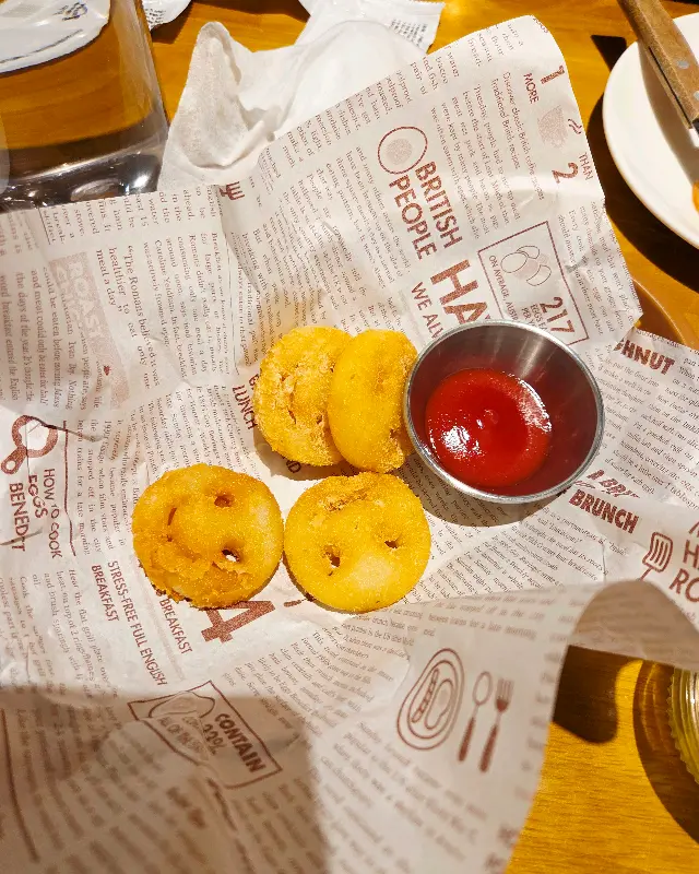 리뷰 이벤트로 받은 스마일 감자튀김