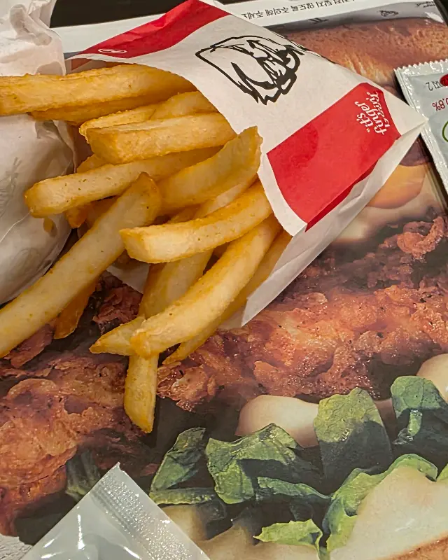 프렌치프라이 봉투