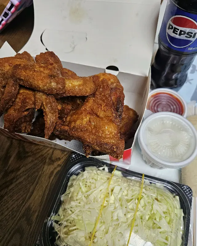 동키치킨 포장 박스 세팅