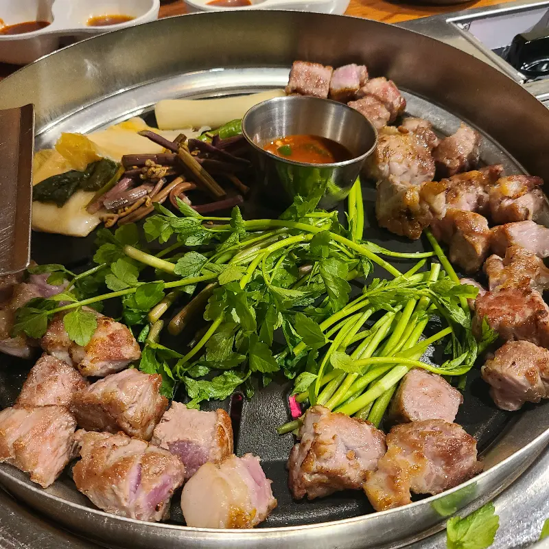 고굽남 죽전점 저녁 풍경