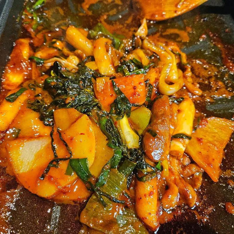 매콤한 오리주물럭