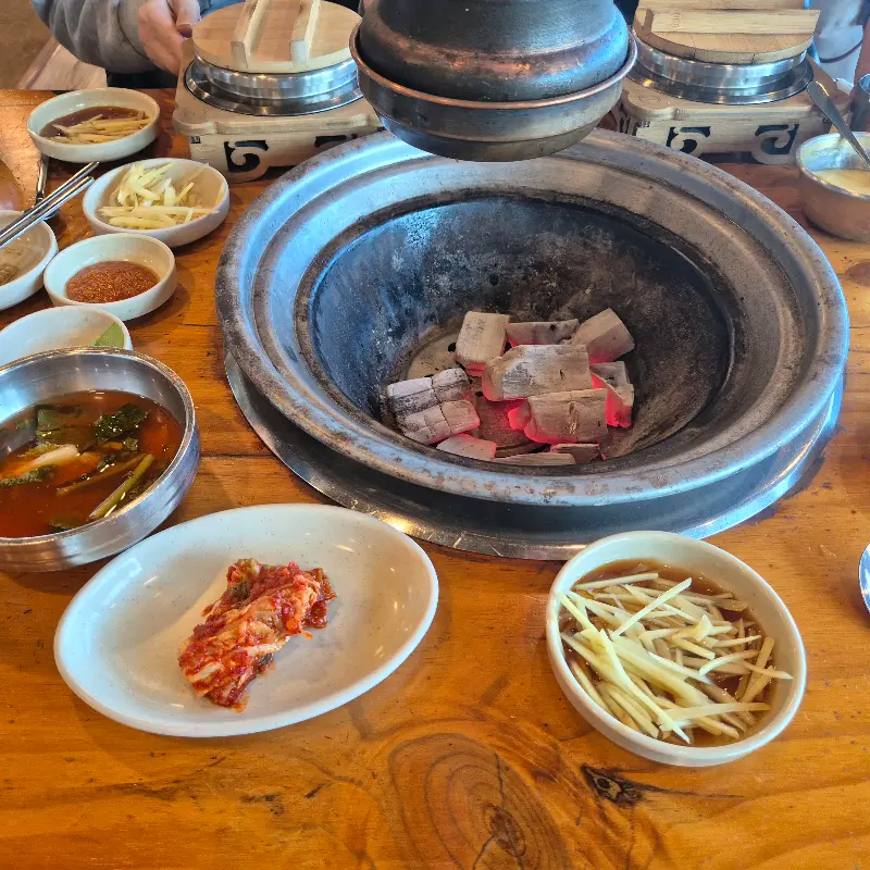 기본 반찬 세팅