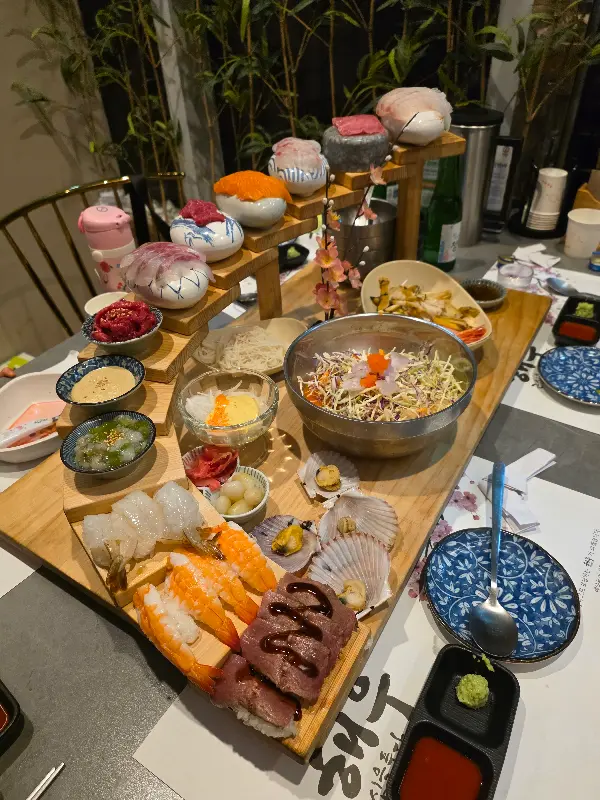 해우의 사시미 계단