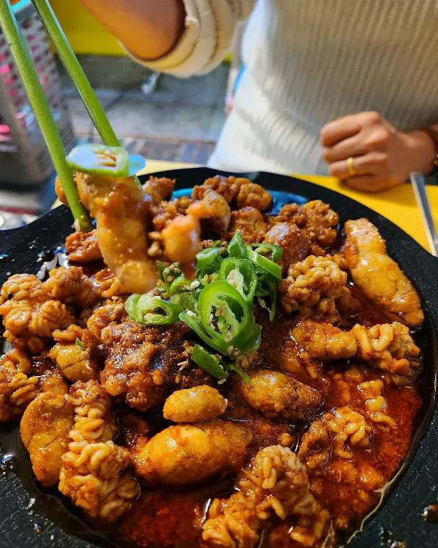 닭볶음탕 근접샷