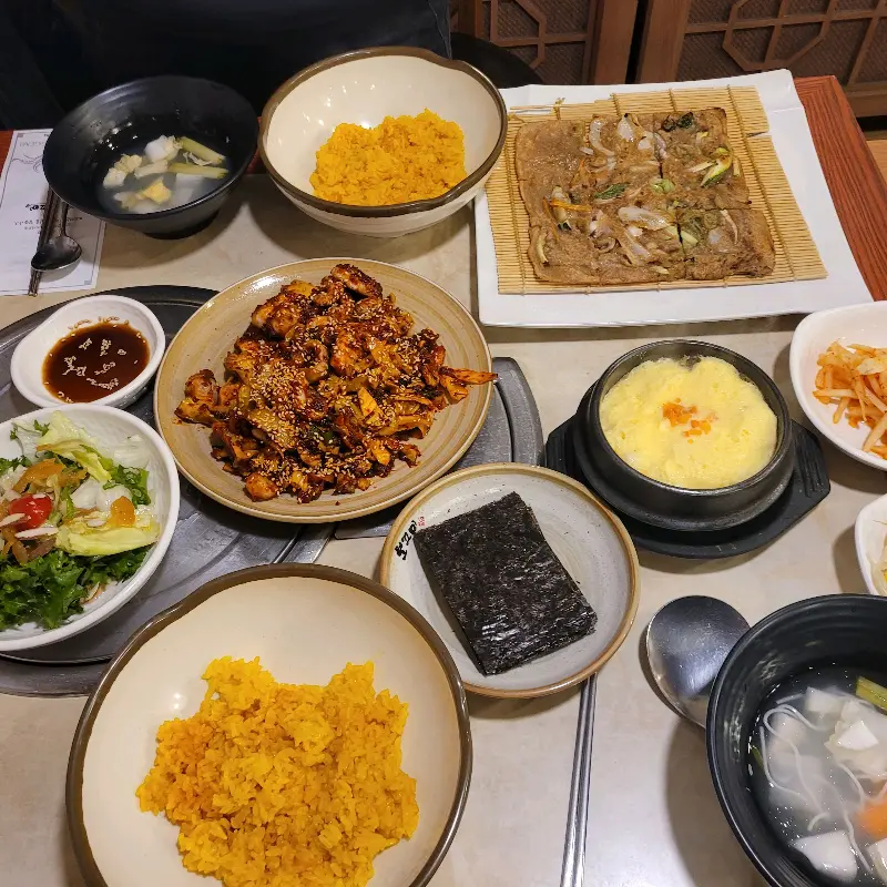 푸짐한 한 상 차림