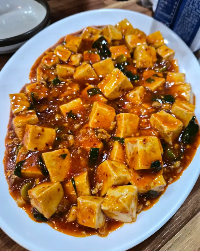 마파두부 클로즈업